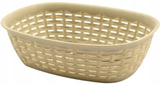 Koszyk 2 lt RATTAN - beż 255x170x73 mm