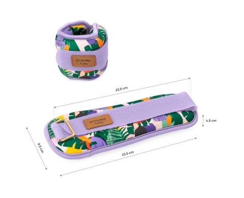 Obciążenia na kostki i nadgarstki Spokey HOME JUNGLE 2x 0,5 kg