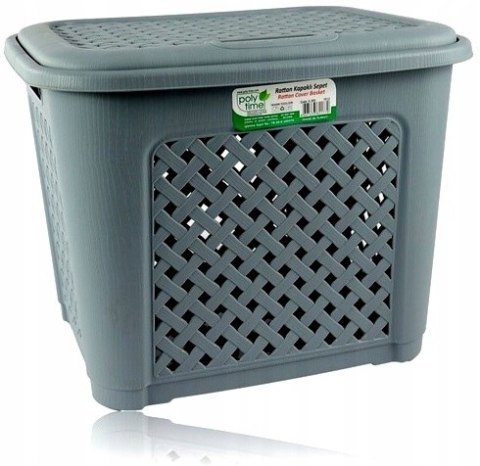 Kosz RATTAN 19L popiel 28x36x28cm