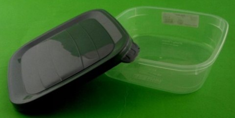 Kpl Pojemników kwadratowych POLY3 x 0,7 lt