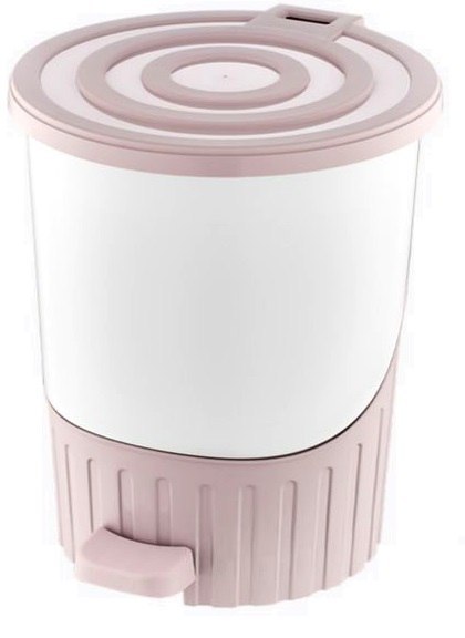 Pojemnik z pedałem 6 l "RAINBOW PASTEL" 280x230x275 mm