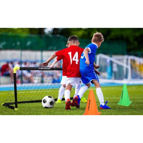BRAMKA DO PIŁKI NOŻNEJ Z SIATKĄ SKŁADANA 90X59X61CM DUNLOP