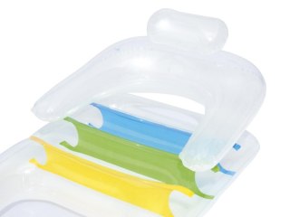 Kubisport Dmuchany Fotel Materac do Pływania Leżak do Basenu BESTWAY 165x89 cm