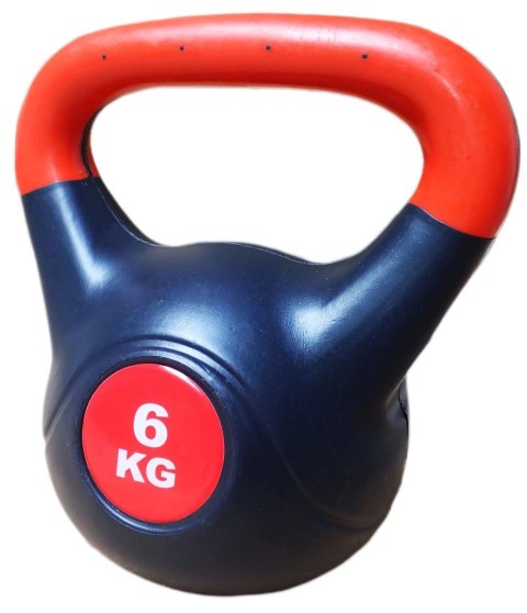 Kubisport Kettlebell Hantel Obciążenie Odważnik Do Ćwiczeń Treningu KUBISPORT 6 kg