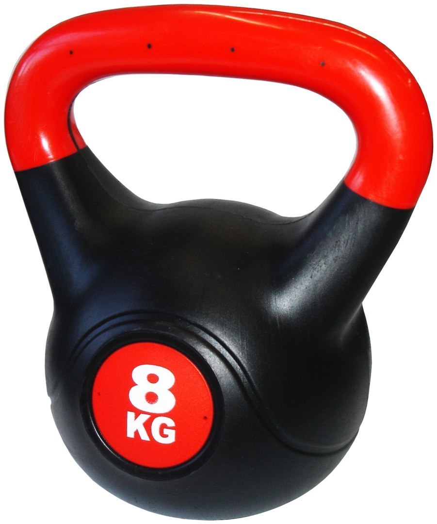 Kettlebell Hantel Obciążenie Odważnik Do Ćwiczeń Treningu KUBISPORT 8 kg