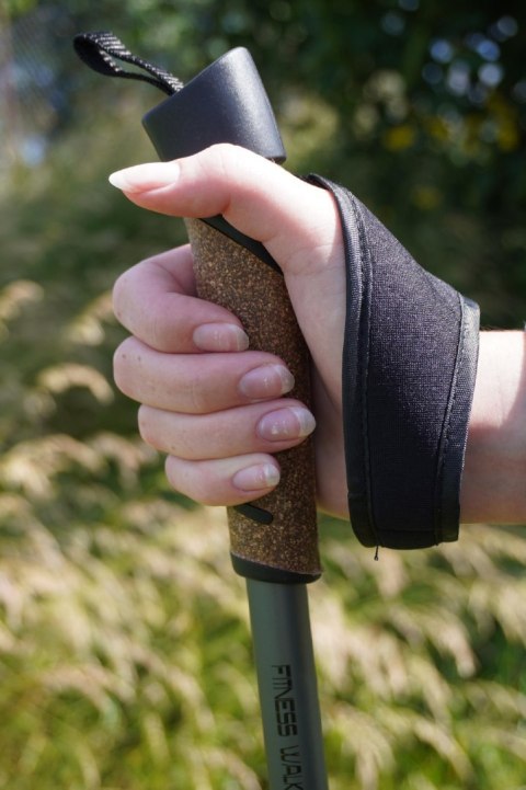 Kubisport Kije Trekkingowe Regulowane Składane z Szybkozłączką KUBISPORT 145-72 cm
