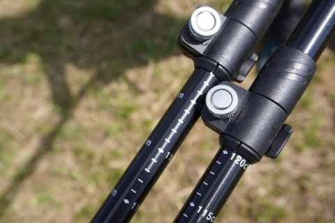 Kubisport Kije Trekkingowe Regulowane Składane z Szybkozłączką KUBISPORT 145-72 cm