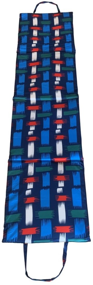 Kubisport Koc Plażowy Mata Leżanka Leżak Składany Wodoodporny KUBISPORT 180x50 cm