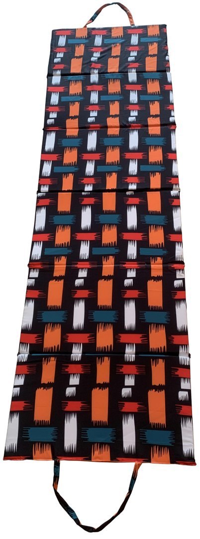 Kubisport Koc Plażowy Mata Leżanka Leżak Składany Wodoodporny KUBISPORT 195x55 cm