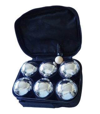 Kubisport Kule Boule Bule Petanque do Gry Metalowe Solidne 72 mm KUBISPORT 6 szt.