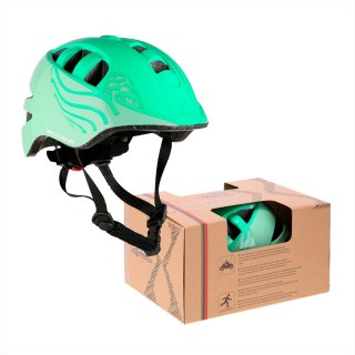 MTW08 ZIELONY ROZM. S (51-57CM) KASK DZIECIĘCY NILS EXTREME