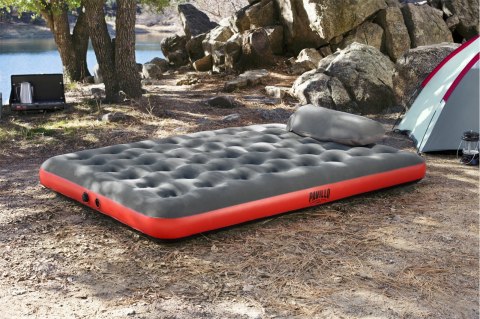 Kubisport Materac Dmuchany Kempingowy z Poduszką BESTWAY Queen 203 x 152 x 22 cm