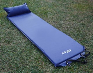 Kubisport Materac Mata Karimata Turystyczna Lekka Nadmuchiwana z Poduszką KUBISPORT 186x53 cm