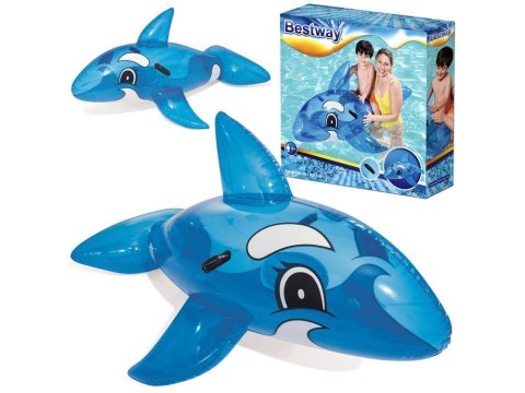 Orka Materac Dmuchany Do Pływania Nad Wodę Basen Ponton Plażowy BESTWAY 157x94 cm