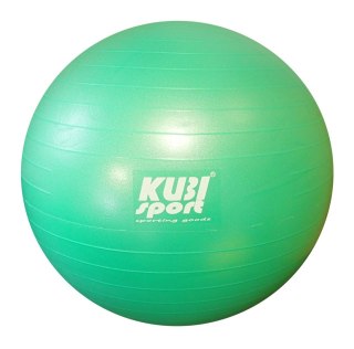 Kubisport Piłka Gimnastyczna do Ćwiczeń Treningu KUBISPORT 75 cm Zielona