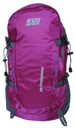 Kubisport Plecak Turystyczny Sportowy Damski Duży Różowy Solidny KUBISPORT 40 L