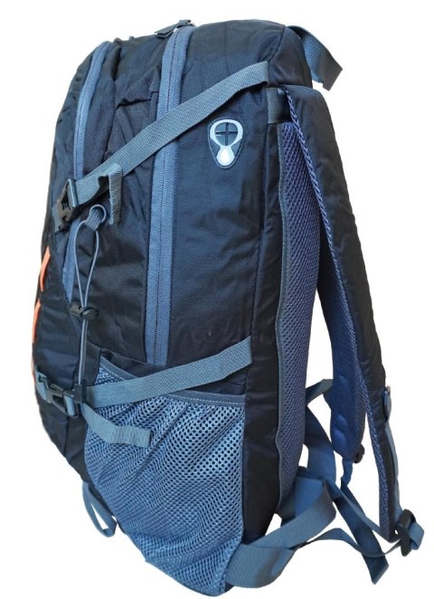 Kubisport Plecak Turystyczny Sportowy Damski Męski Duży Czarny Solidny KUBISPORT 40 L