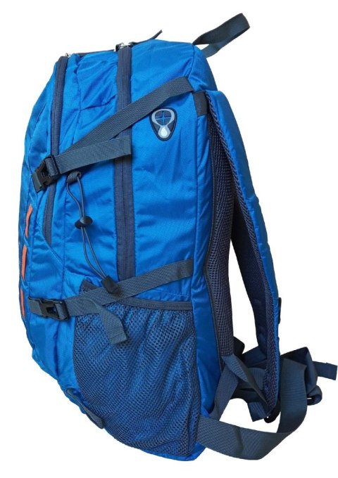 Kubisport Plecak Turystyczny Sportowy Damski Męski Niebieski Solidny KUBISPORT 40 L