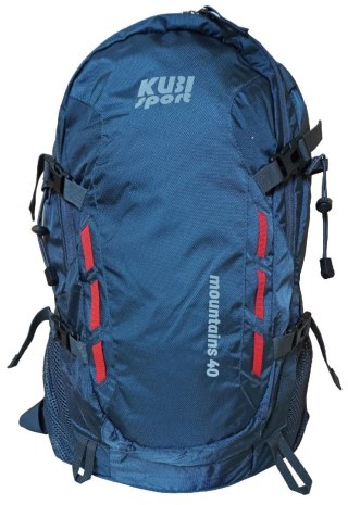 Kubisport Plecak Turystyczny Sportowy Damski Męski Szary Solidny Duży KUBISPORT 40 L