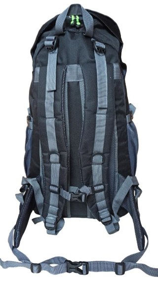 Kubisport Plecak Turystyczny do Wędrówek Damski Męski Czarny Pojemny KUBISPORT 50 L