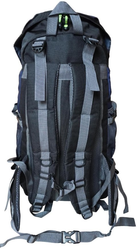 Kubisport Plecak Turystyczny do Wędrówek Damski Męski Niebieski Pojemny KUBISPORT 50 L
