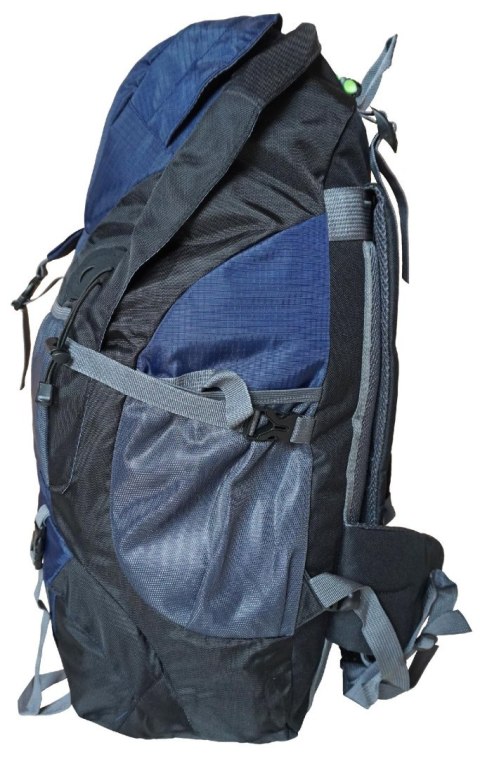 Kubisport Plecak Turystyczny do Wędrówek Damski Męski Niebieski Pojemny KUBISPORT 50 L