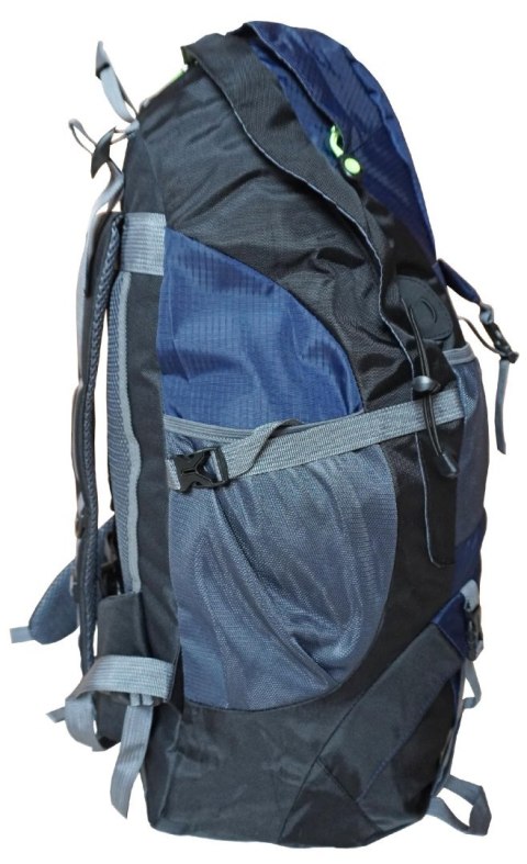 Kubisport Plecak Turystyczny do Wędrówek Damski Męski Niebieski Pojemny KUBISPORT 50 L