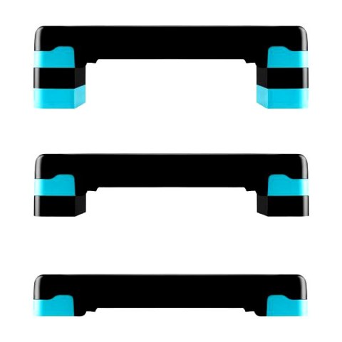 AS002 BLACK/MINT STEP DO AEROBIKU HMS