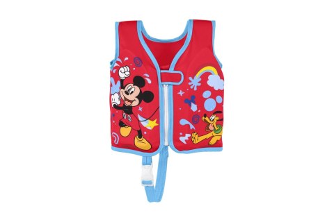 Kubisport Kamizelka do Pływania dla Dzieci z Piankową Wyściółką Disney Mickey BESTWAY 51 cm