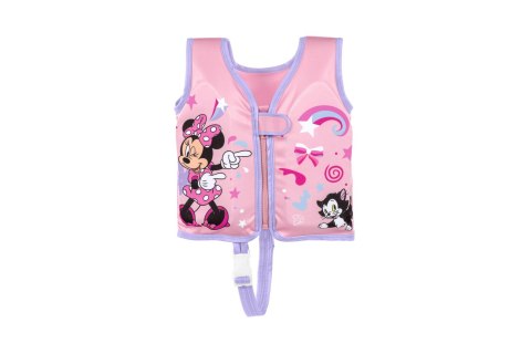 Kubisport Kamizelka do Pływania dla Dzieci z Piankową Wyściółką Disney Minnie BESTWAY 51 cm