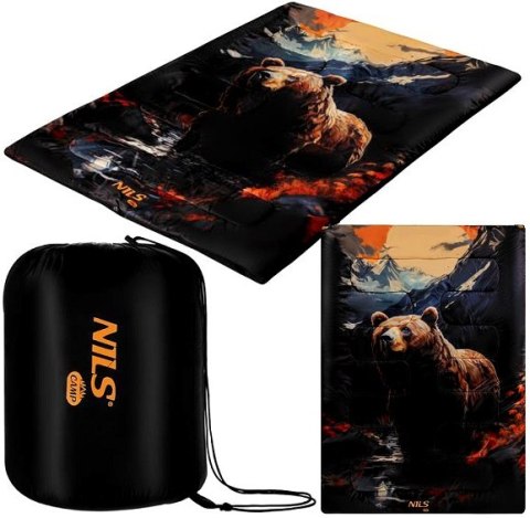 NC3601 ŚPIWÓR 3W1 DWUOSOBOWY BEAR NILS CAMP