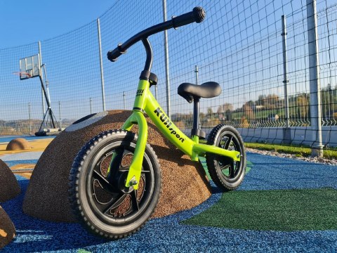 Rowerek Rower Biegowy Dziecięcy Zielony dla Dzieci 3 Latka KUBISPORT 40 kg