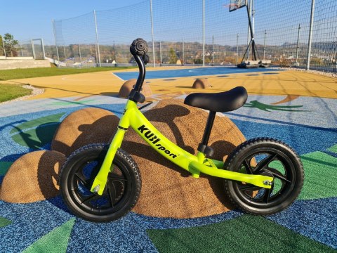 Rowerek Rower Biegowy Dziecięcy Zielony dla Dzieci 3 Latka KUBISPORT 40 kg