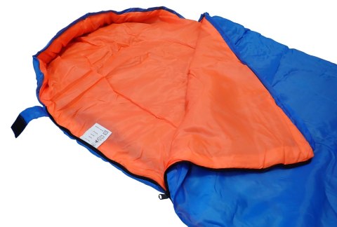 Kubisport Śpiwór Turystyczny Kempingowy Ciepły Lekki Kołdra Zagłówek KUBISPORT 220x75 cm