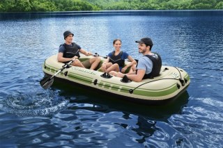 Kubisport Zestaw Ponton Dmuchany Pompowany Wędkarski Turystyczny BESTWAY VOYAGER X3
