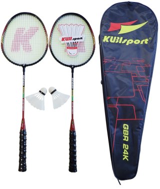 Kubisport Zestaw Rakietki Paletki do Gry w Badmintona Rekreacyjny KUBISPORT