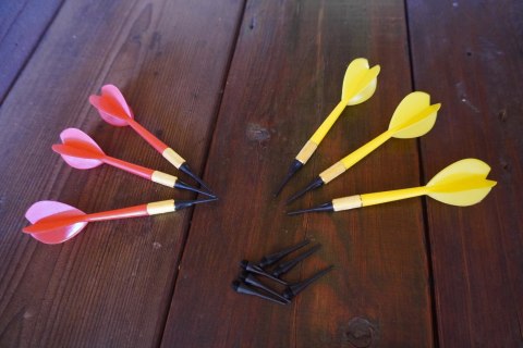 Zestaw Tarcza Soft Perforowana Dart Gra w Rzutki Lotki KUBISPORT 36 cm