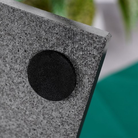 Grupa Orion Sp. z o.o. Deska do krojenia i serwowania marmurowa czarna 30x40 cm