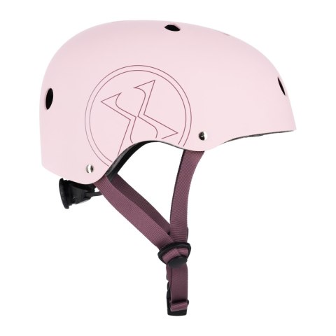 MTW001-1 KASK CIEMNO-RÓŻOWY ROZM. L(58-61CM) NILS EXTREME