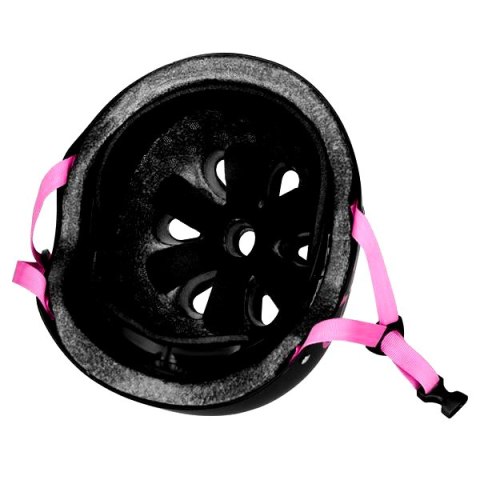 MTW001-1 KASK CZARNO-RÓŻOWY ROZM. L(58-61CM) NILS EXTREME