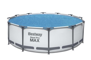 Kubisport Mata Plandeka Solarna Grzewcza Ochronna do Basenu Basenowa BESTWAY 366 cm