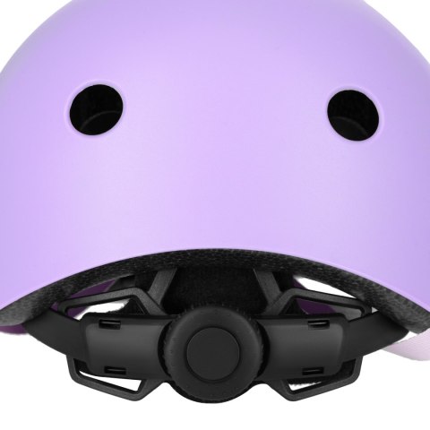 NA0189 ZESTAW LED ŁYŻWOROLKI OCHRANIACZE MOONBEAM FIOLETOWE ROZM. S(31-34) NILS EXTREME