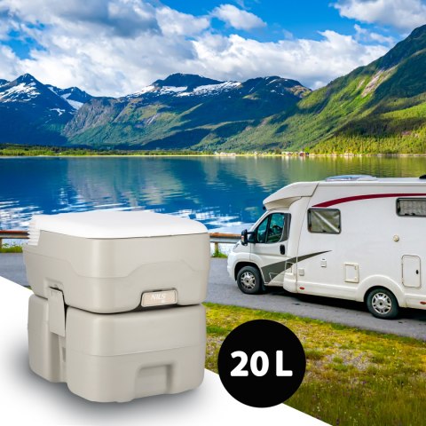 NC0025 TOALETA TURYSTYCZNA PRZENOŚNA 20 L NILS CAMP