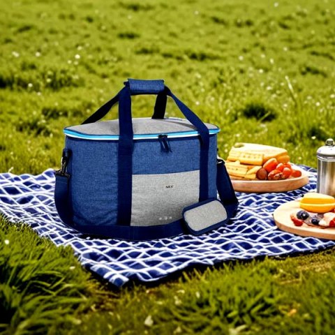 NC2903 TORBA TERMICZNA NIEBIESKA 32L NILS