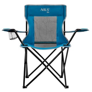 NC3302 KRZESŁO TURYSTYCZNE NIEBIESKO-SZARY NILS CAMP