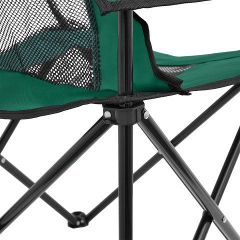 NC3302 KRZESŁO TURYSTYCZNE ZIELONO-CZARNY NILS CAMP