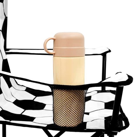 NC3303 KRZESŁO SKŁADANE BIAŁO-CZARNE NILS