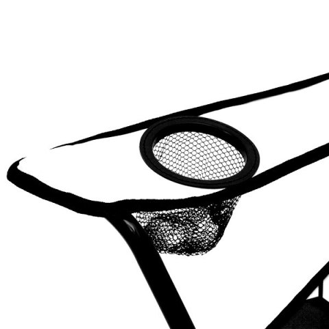 NC3303 KRZESŁO SKŁADANE BIAŁO-CZARNE NILS