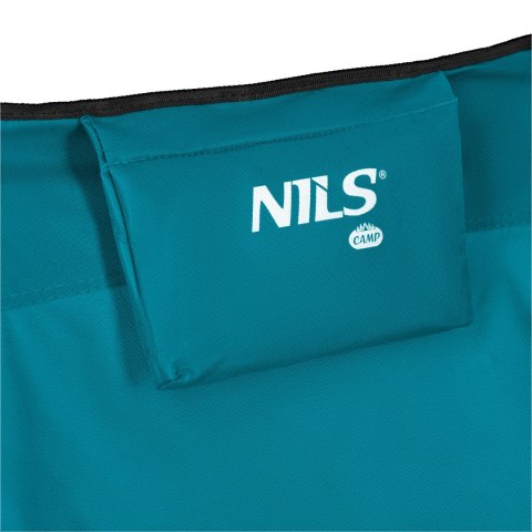 NC3306 KRZESŁO PLAŻOWE NIEBIESKO CZARNE NILS CAMP