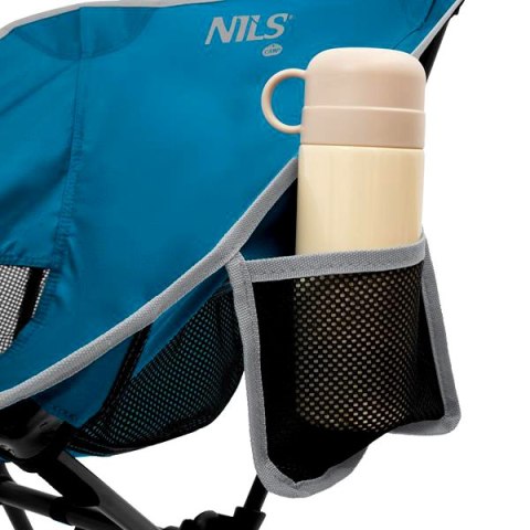 NC3320 KRZESŁO SKŁADANE ULTRALIGHT NIEBIESKIE NILS CAMP